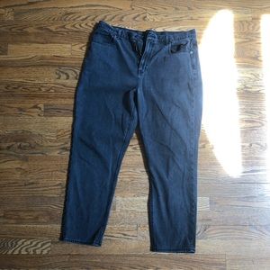 Washed black mom jeans - American Eagle